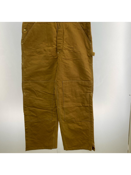Carhartt オーバーオール・ツナギ 94年製 星タグ ダックダブルニー USA製 茶