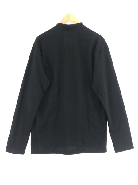 REGULATION Yohji Yamamoto スタンドカラー ウールシャツジャケット (3)[値下]