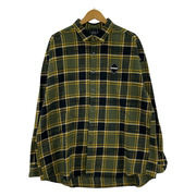 F.C.R.B. 24AW FLANNEL BIG LOGO BAGGY SHIRT L FCRB-242092