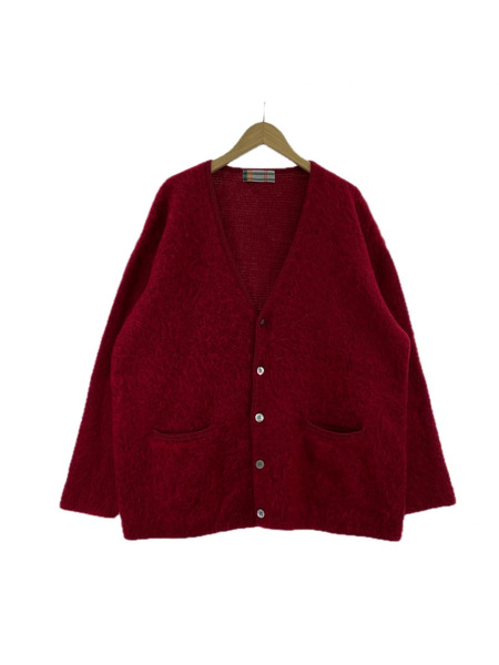 JACKSON MATISSE カーディガン 24AW Mohair Cardigan 赤(XL)