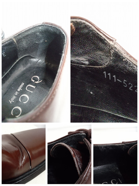 GUCCI/レースアップシューズ/２６ｃｍ