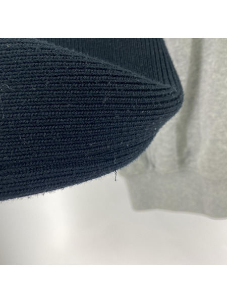 ALYX フロントシップスウェット 灰 黒 (L)
