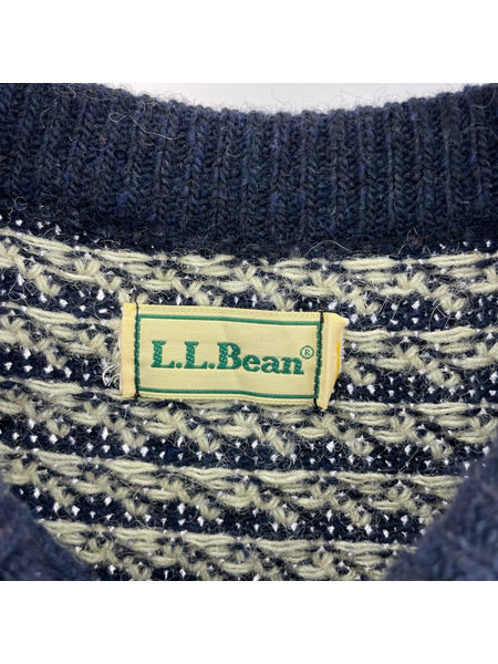 L.L.Bean ジャケット OLD バーズアイ 紺