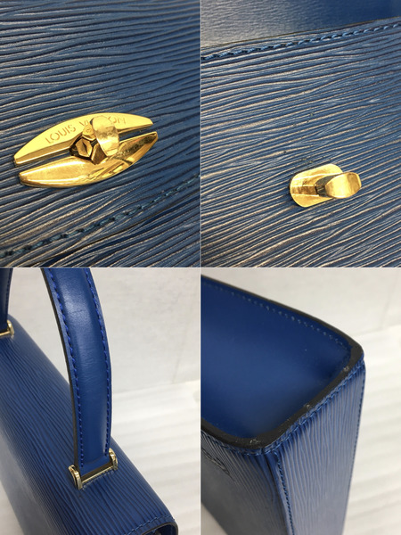 ハンドバッグ LV エピ マルゼルブ トレドブルー