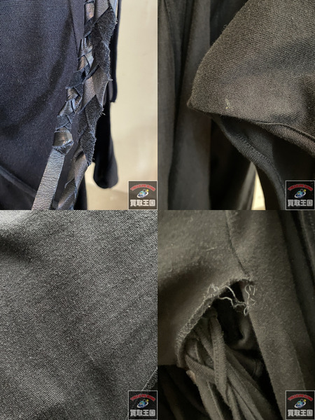 Yohji Yamamoto NOIR  ノースリーブワンピース 黒 ND-T39-996