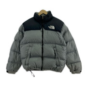 THE NORTH FACE ダウンジャケット 61661/センターロゴ/黒グレー/M