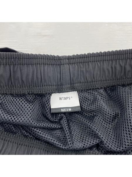 WTAPS 23ss TROUSERS POLY.TAFFETA イージーポリパンツ 04 ブラック