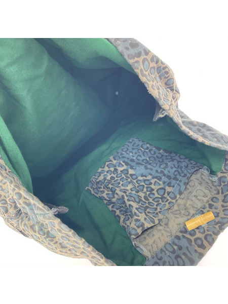 South2 West8 ソノ他バッグ レオパード柄 トートバッグ