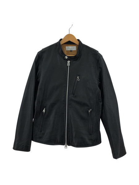 レザージャケット RETRO GRADE シングルライダース 黒 M