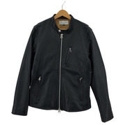レザージャケット RETRO GRADE シングルライダース 黒 M