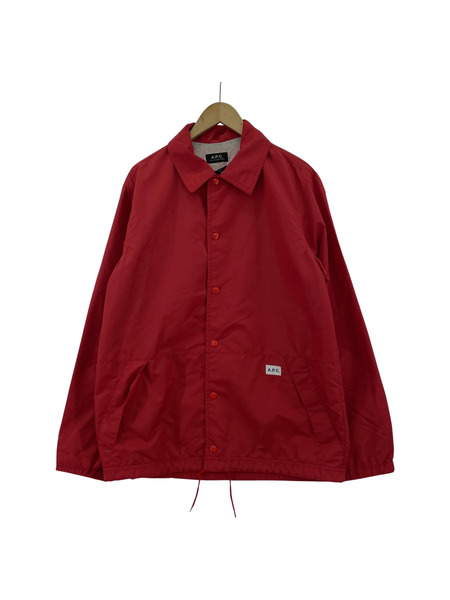 A.P.C. ジャケット コーチジャケット 赤