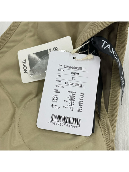 ダウンベスト TAION-001P2WML-1