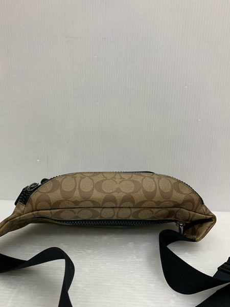 COACH コーチ ボディバッグ COACH ×Jean-Michel Basquiatバスキア コラボ ショルダーバッグ C5663 レザー ブラック マルチカラー ゴールド金具 2WAY クロスボディ 