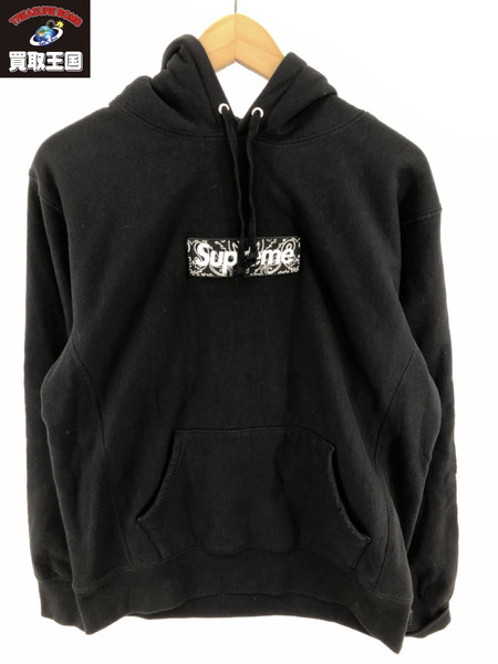 19AW Supreme Bandana Box Logo Hooded Sweatshirt M BLK｜商品番号 ...