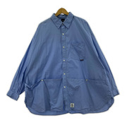 APPLEBUM 長袖シャツ バックプリント L/Sシャツ 青 (XL)