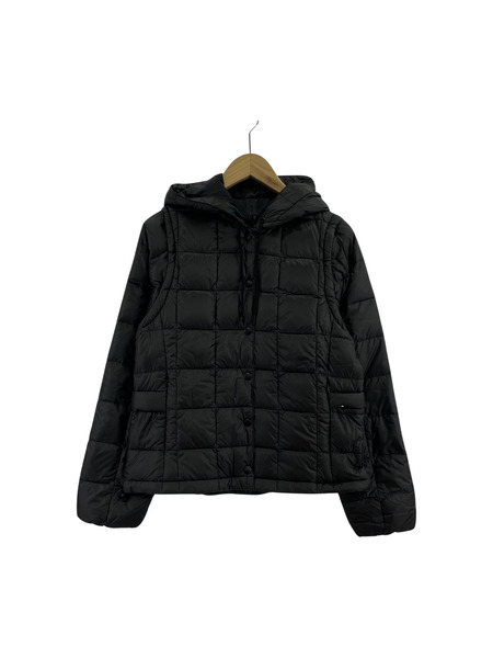 ダウンジャケット TAION EXTRA HOODIE INNER DOWN Black L
