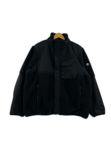 DESCENTE ALLTERRAIN SHAGGY BOA FLEECE JACKET M ブラック