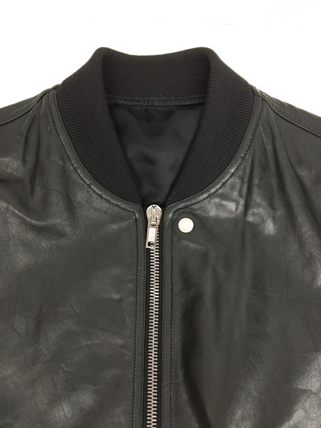 Rick Owens レザージャケット CLASSIC FLIGHT レザージャケット(44) RU02D6789LBW