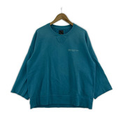 VISVIM 七分丈・ラグランT JUMBO SB SWEAT 3/4 DMGD BLU (3)