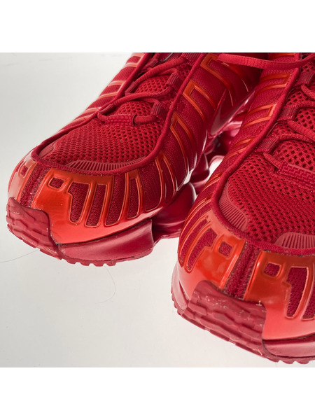 NIKE スニーカー SHOX TL 27.5cm 赤 IB1087-600[値下]