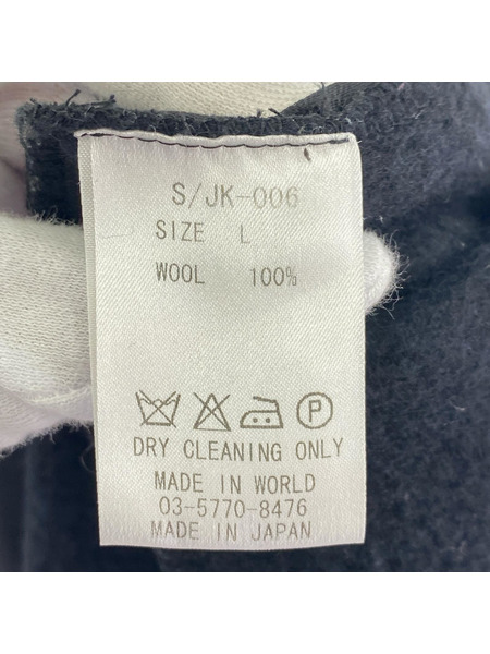 STALL ジャケット ウールジャケット ブラック