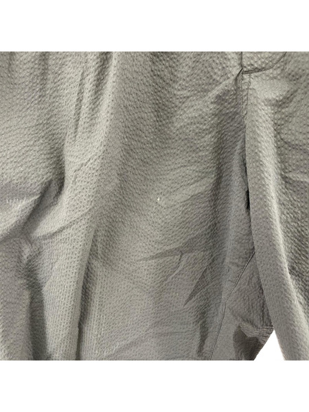 TIGHTBOOTH パンツ シアサッカーベルテッドワイドパンツ BLK (XL)