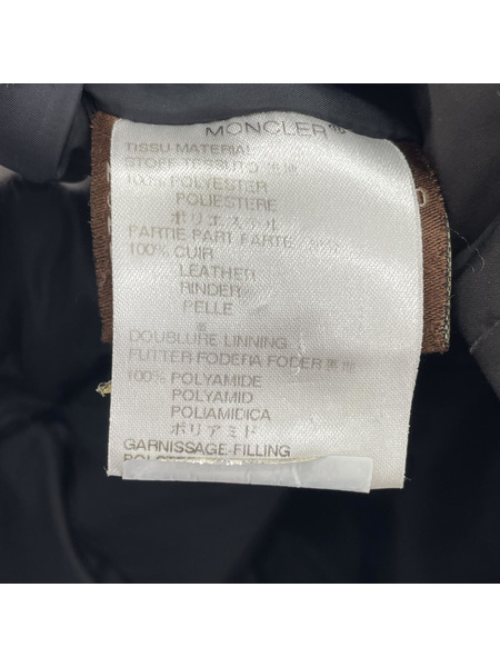 MONCLER ダウンジャケット ダークブラウン 0[値下]
