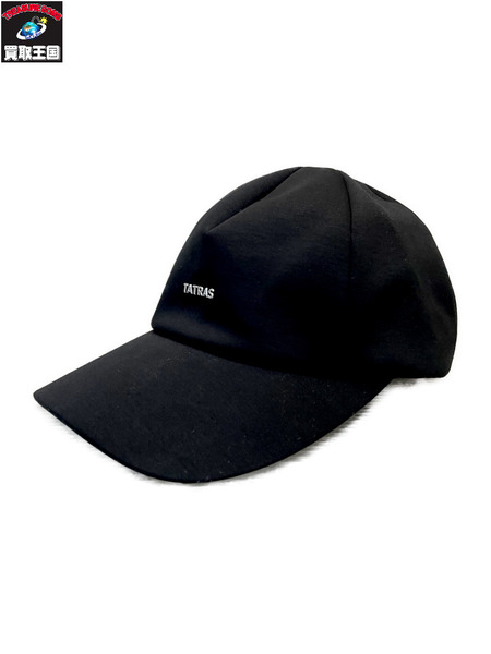 TATRAS CAP 6パネルキャップ ブラック
