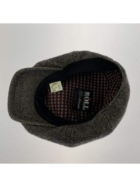 ROLL Working Class Tweed Cap ツイード キャスケット