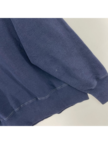 JOE McCOY アーチプリント両Vスウェット 38 紺