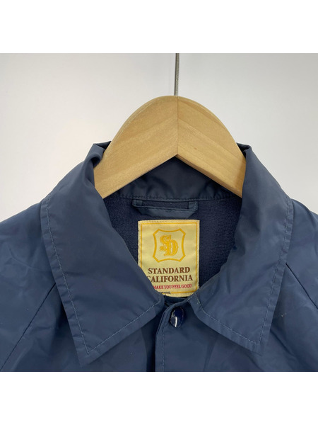 ジャケット SANTA CRUZ コーチジャケット ネイビー (M)