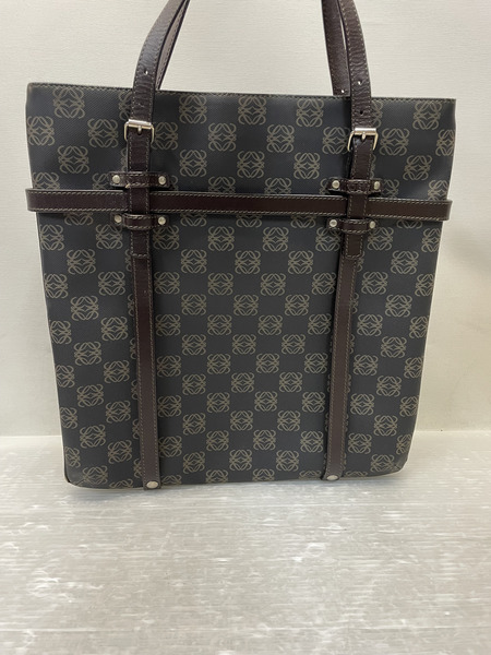 LOEWE 旧ロゴ アナグラム トートバッグ ブラウン