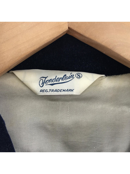 TENDERLOIN ジャケット 13AW スーベニアジャケット 紺 (S)[値下]