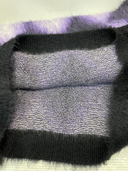 CELINE 22AW Argyle Mohair Blend Sweater アーガイルモヘヤ混ニット S