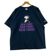 Champion 半袖Tシャツ・カットソー ×PEANUTS/REVERSE WEAVE/XL/C3-B351