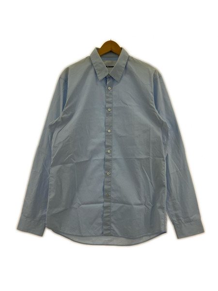 JIL SANDER 長袖シャツ L/Sコットンシャツ ブルー 41