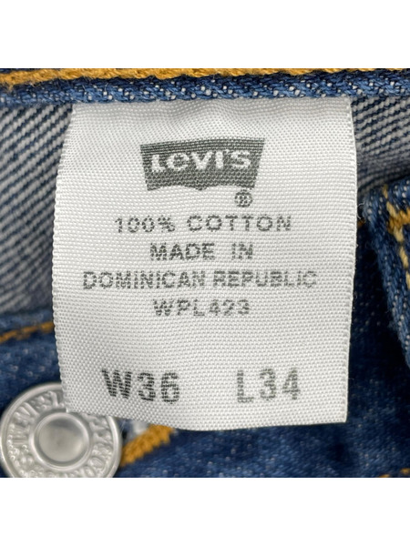 Levi's デニム・ジーンズ 501 ドミニカ製 04年 デニムパンツ(36)