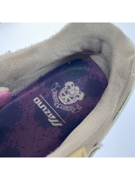 MIZUNO CREATION スニーカー WAVE RIDER 10 FOOTPATROL ベージュ