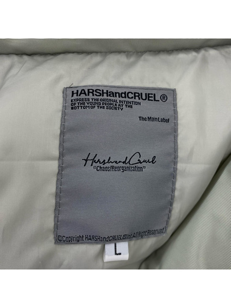 ダウンジャケット HARSH AND CRUEL