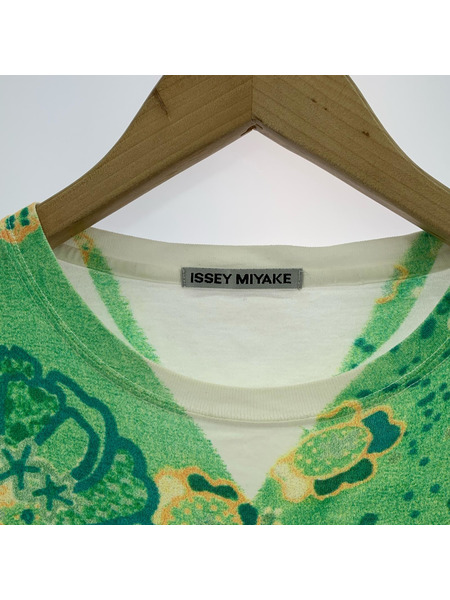 ISSEY MIYAKE 半袖Tシャツ・カットソー 02SS フラワープリント S