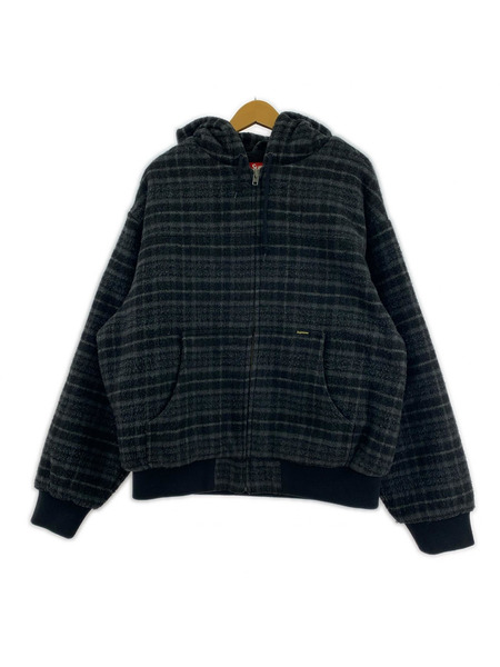 Supreme ブルゾン・ジャンパー 23AW Plaid Wool Hooded Work Jacket