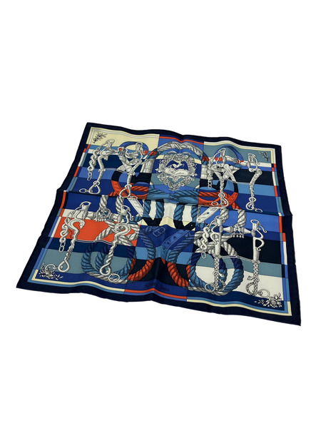 小物 HERMES カレ45 Della Cavalleriaスカーフ