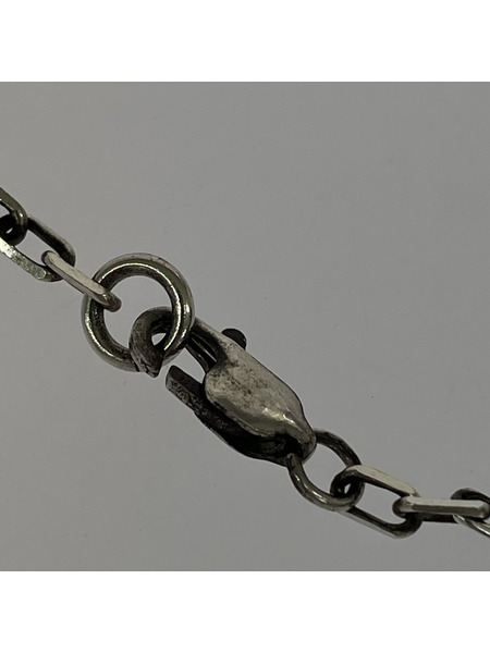 ネックレス ナバホ族 C.JIM ターコイズ シルバーネックレス