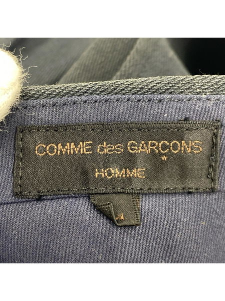 COMME des GARCONS パンツ HOMME 90s 田中オム 2タック 紺（L）