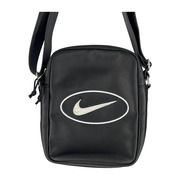 Supreme ショルダーバッグ ×NIKE 25SS Leather Shoulder Bag 黒