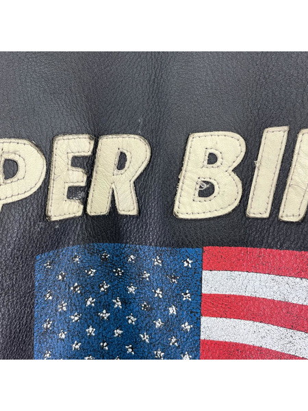 ジャケット YELLOWCORN ライダースジャケット(M)