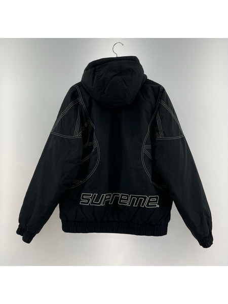 Supreme ジャケット zigzag stitch puffy jacket M