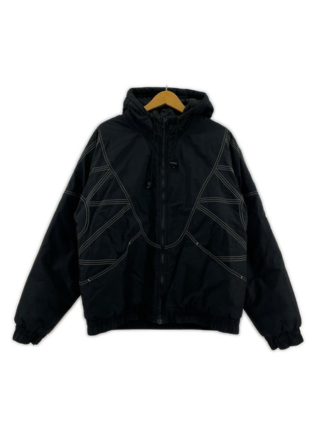 Supreme ジャケット zigzag stitch puffy jacket M