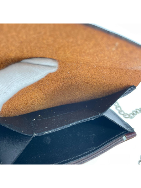 . 長財布 GENUINE LEATHER USA刻印 ウォレット ブラウン