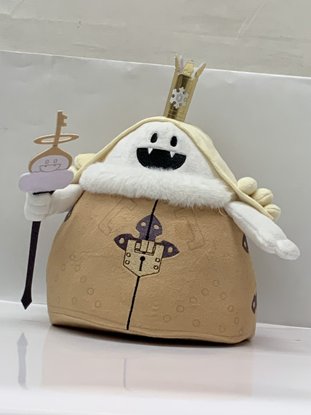 真・女神転生シリーズくじ A賞 BIGキングフロストぬいぐるみ 本体のみ ダメージあり 